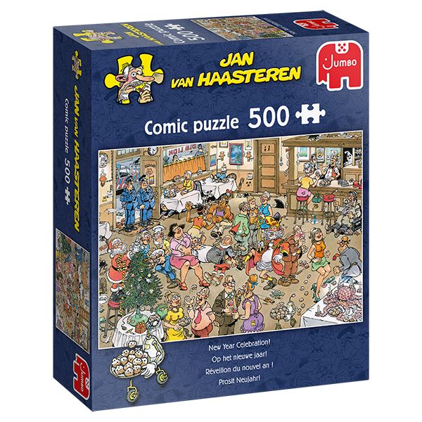 500 pcs - Jan van Haasteren: New Year Celebration!