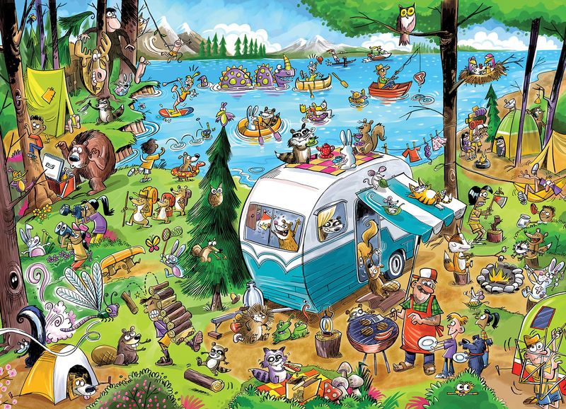 350 pcs - Call of the Wild (Family Puzzle)