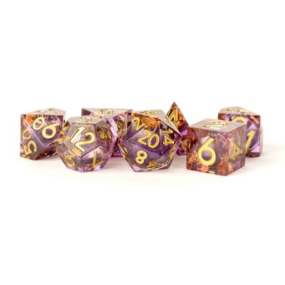 7-Piece RPG Dice Set: Liquid Core
