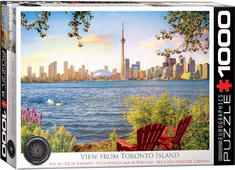 1000 pcs - View from Toronto Island