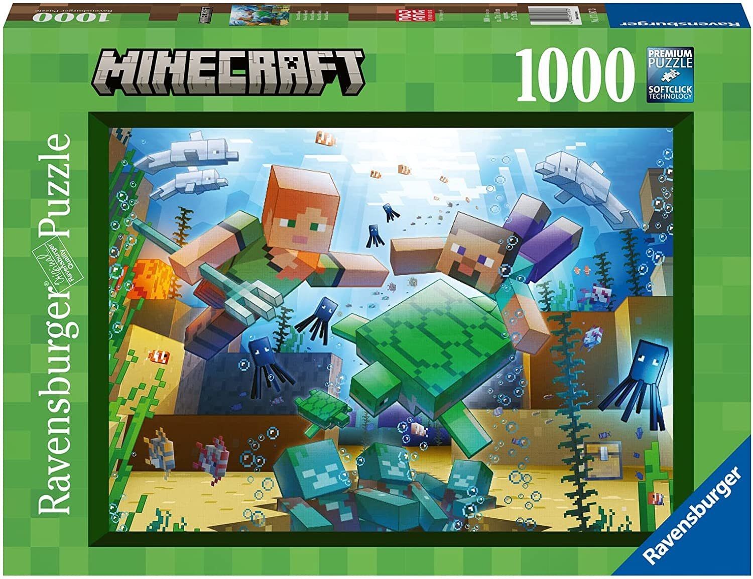 1000 pcs - Minecraft Mosaic