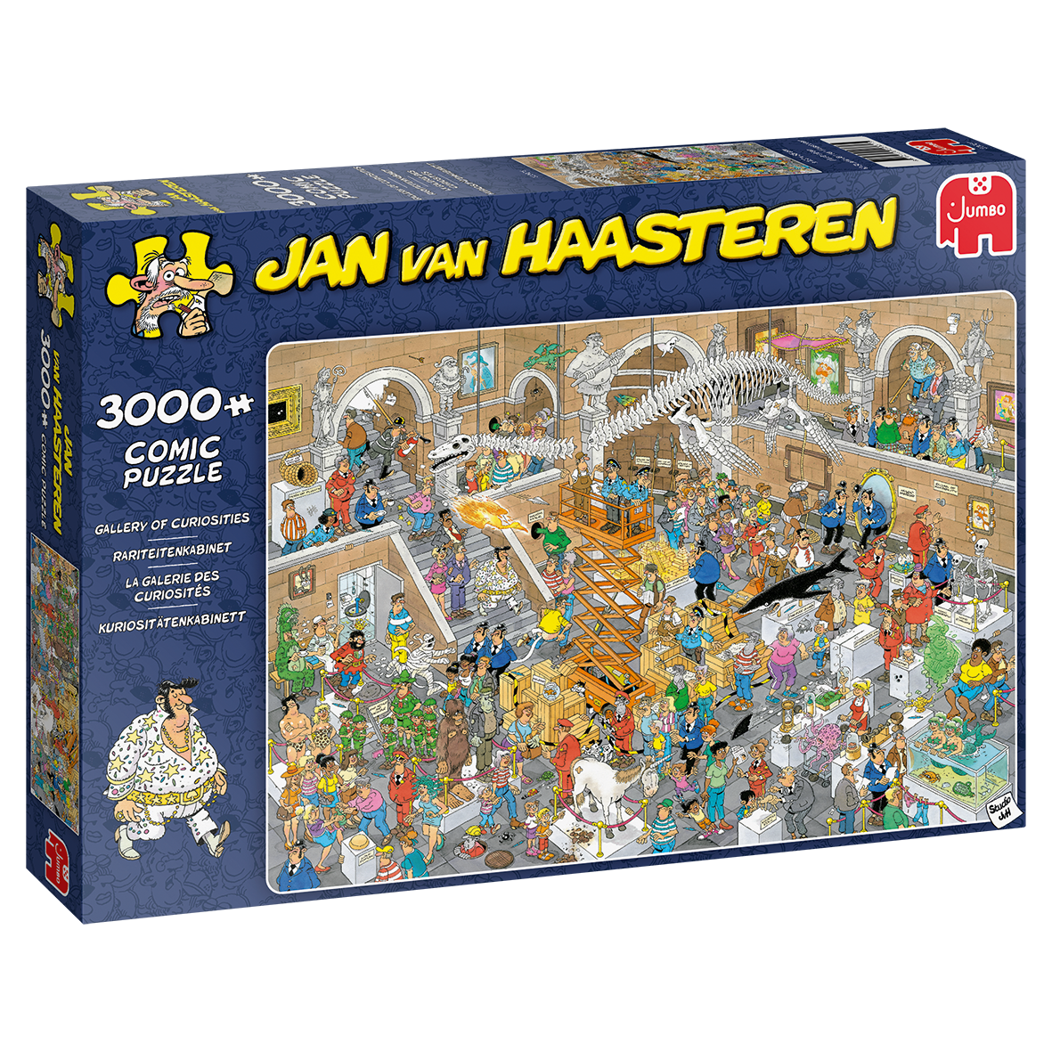 3000 pcs - Jan van Haasteren: Gallery of Curiosities
