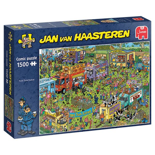 1500 pcs - Jan van Haasteren: Food Truck Festival