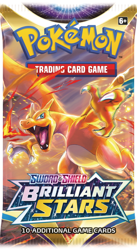 Pokemon TCG  - Sword &amp; Shield: Brilliant Stars Booster Pack
