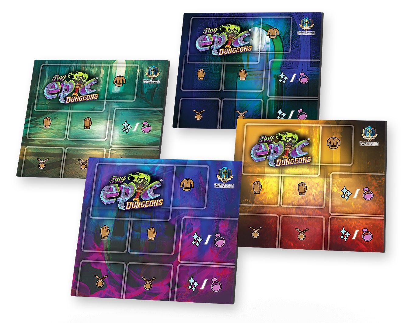 Playmat - Tiny Epic Dungeons: Player Mats