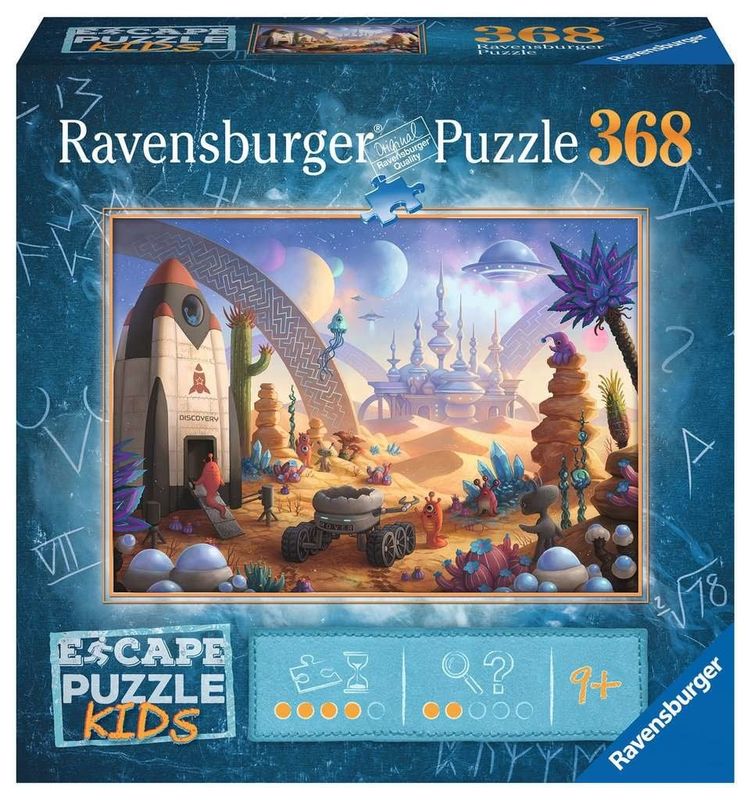 368 pcs - Space Storm Strike Escape Puzzle KIDS