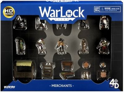 Warlock Tiles: Dungeon Dressings - Merchants