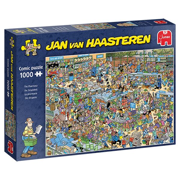 1000 pcs - Jan van Haasteren: The Pharmacy