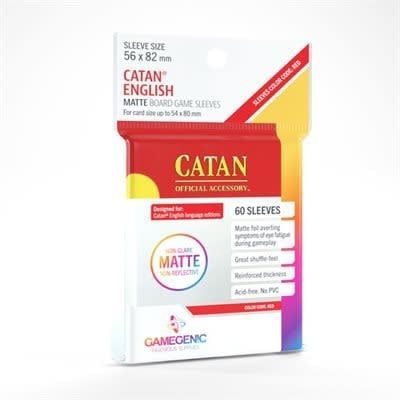 Sleeves - 56x82mm GameGenic Matte - 60/pk (Catan Sized)