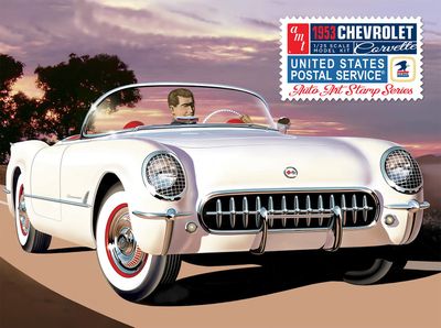 1953 Chevy Corvette (USPS Stamp Series) - 1:25 Scale