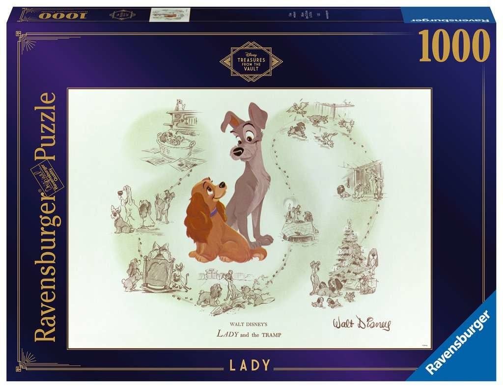 1000 pcs - Disney Vault: Lady