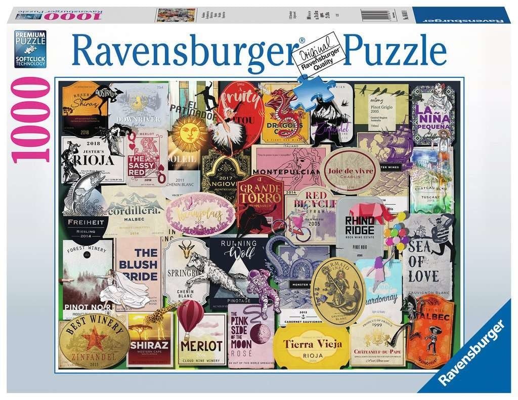 1000 pcs - Wine Labels
