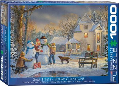 1000 pcs - Snow Creations