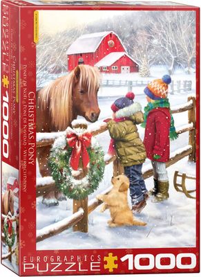 1000 pcs - Christmas Pony