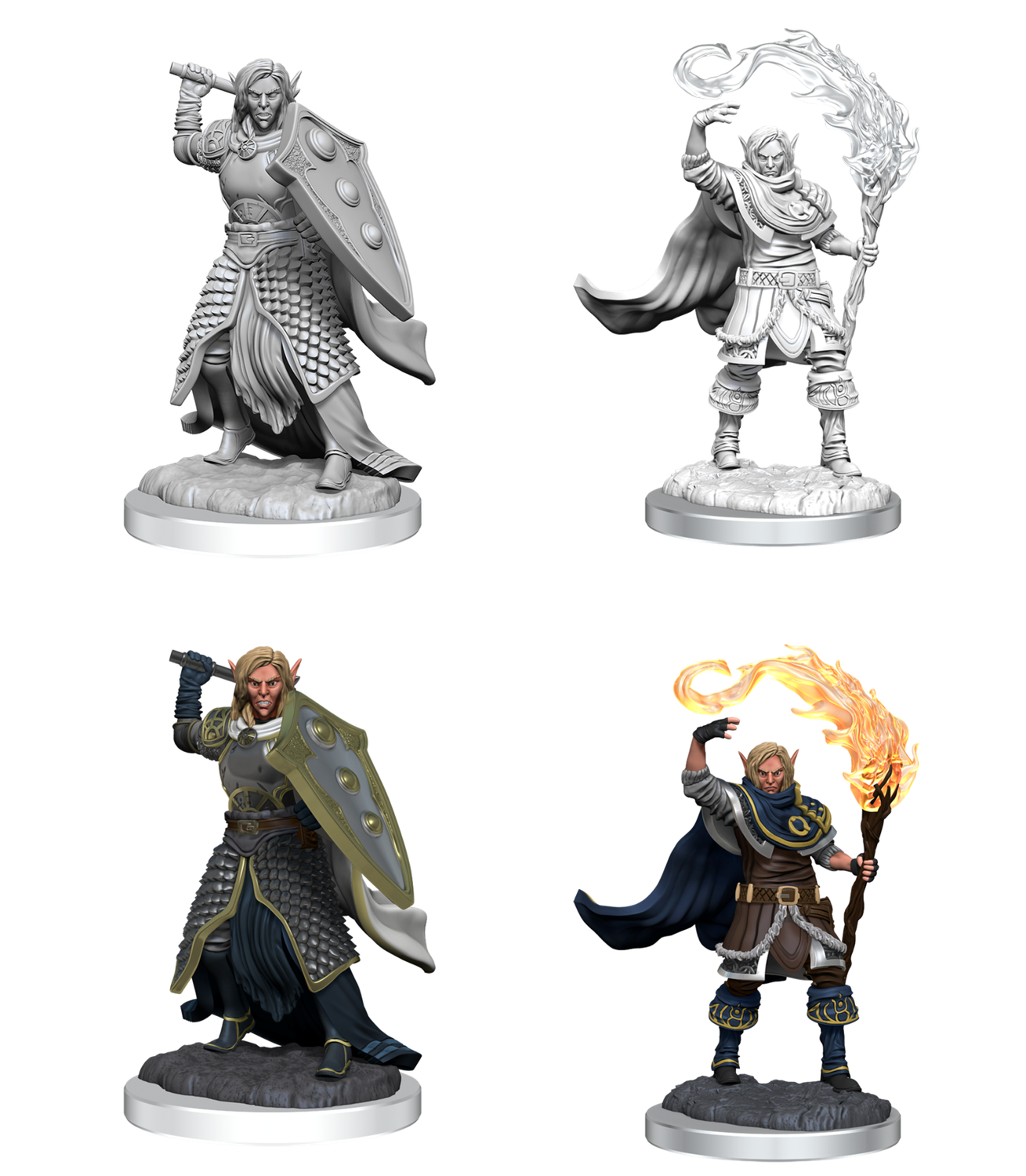 Nolzur&#39;s Marvelous Miniatures: Elf Cleric Male (2022)