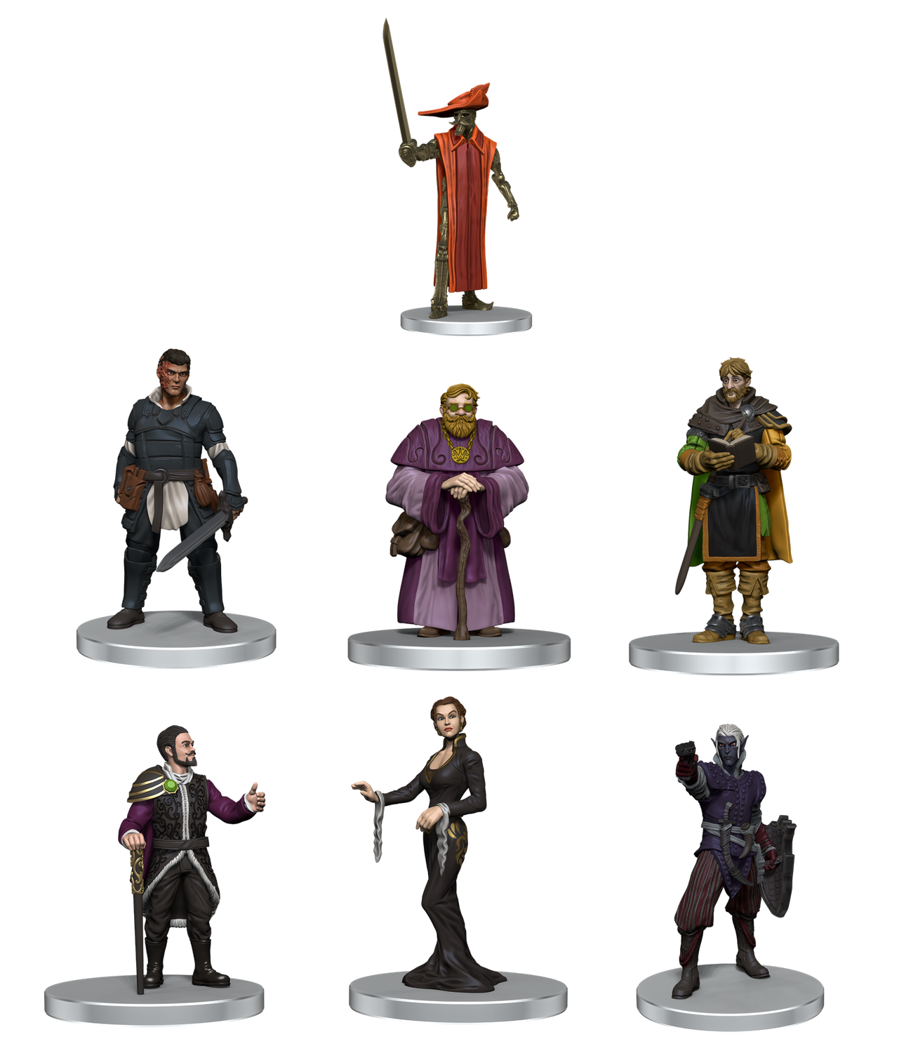 D&amp;D Icons of the Realms: Waterdeep - Dragon Heist Collection Box 2 Premium Painted Miniature Set
