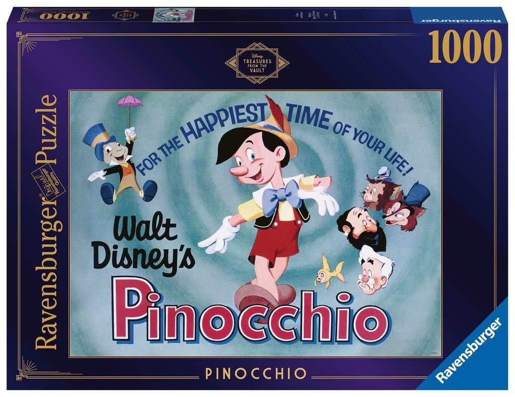 1000 pcs - Disney Vault: Pinocchio