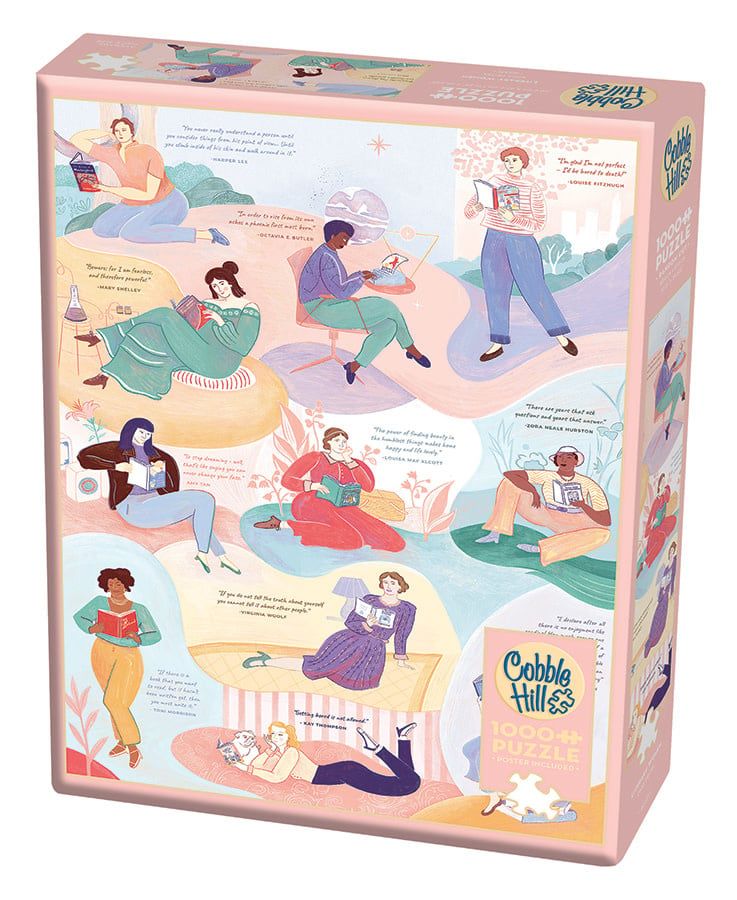 1000 pcs - Literary Women