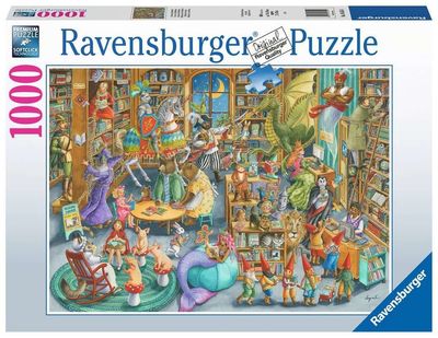 1000 pcs - Midnight at the Library