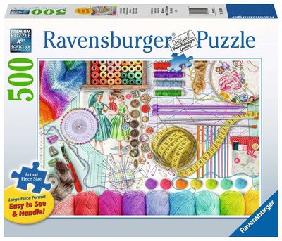 500 pcs - Needlework Station (Large Piece Format)