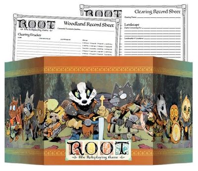 Root: The Tabletop Role Playing Game - GM Screen &amp; Campaign Notepads
