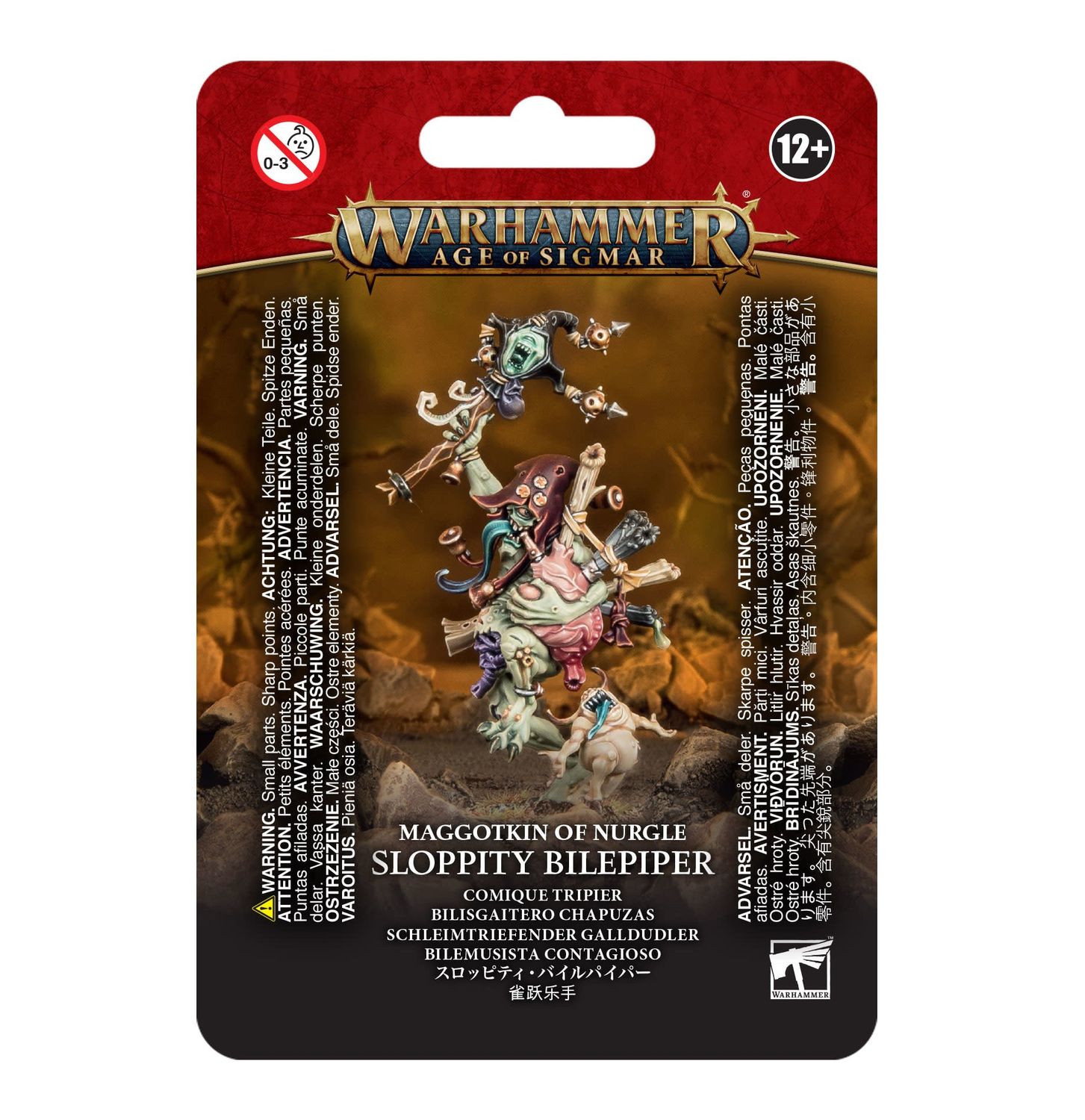Warhammer Age of Sigmar: Maggotkin of Nurgle - Sloppity Bilepiper