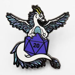 Enamel Pin - Dice Dragon