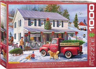 1000 pcs - Christmas Antique Store