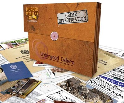 Murder Mystery Party Case Files: Underwood Cellars