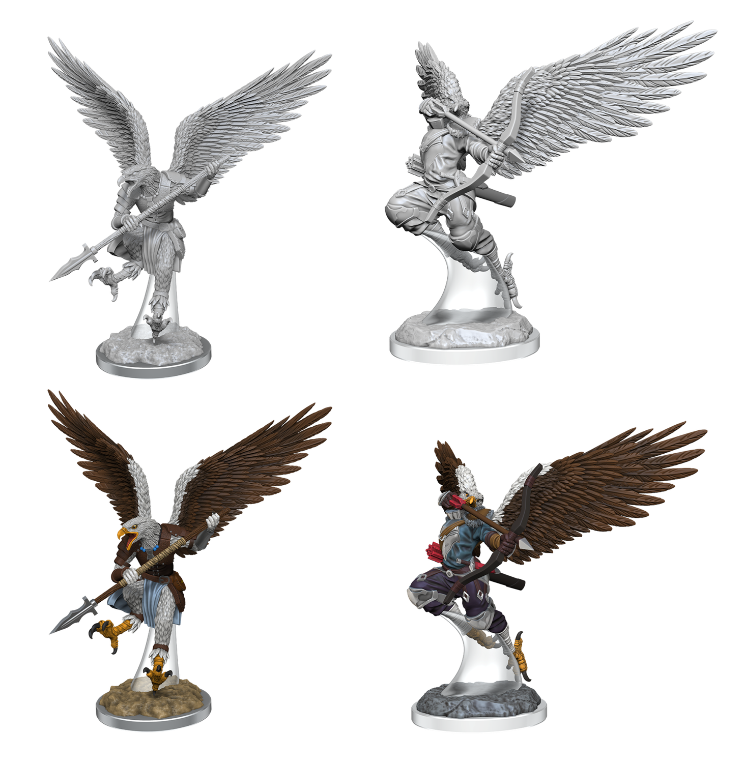 Nolzur's Marvelous Miniatures: Aarakocra Fighters