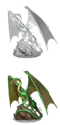 Nolzur&#39;s Marvelous Miniatures: Young Emerald Dragon