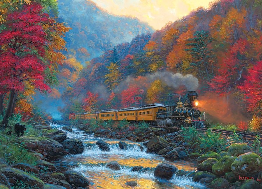 1000 pcs - Smoky Train
