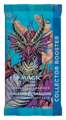 Magic the Gathering TCG Commander Legends: Battle For Baldur&#39;s Gate Collector&#39;s Booster Pack