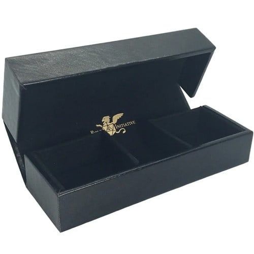 Faux Leather Dice Box &amp; Rolling Tray