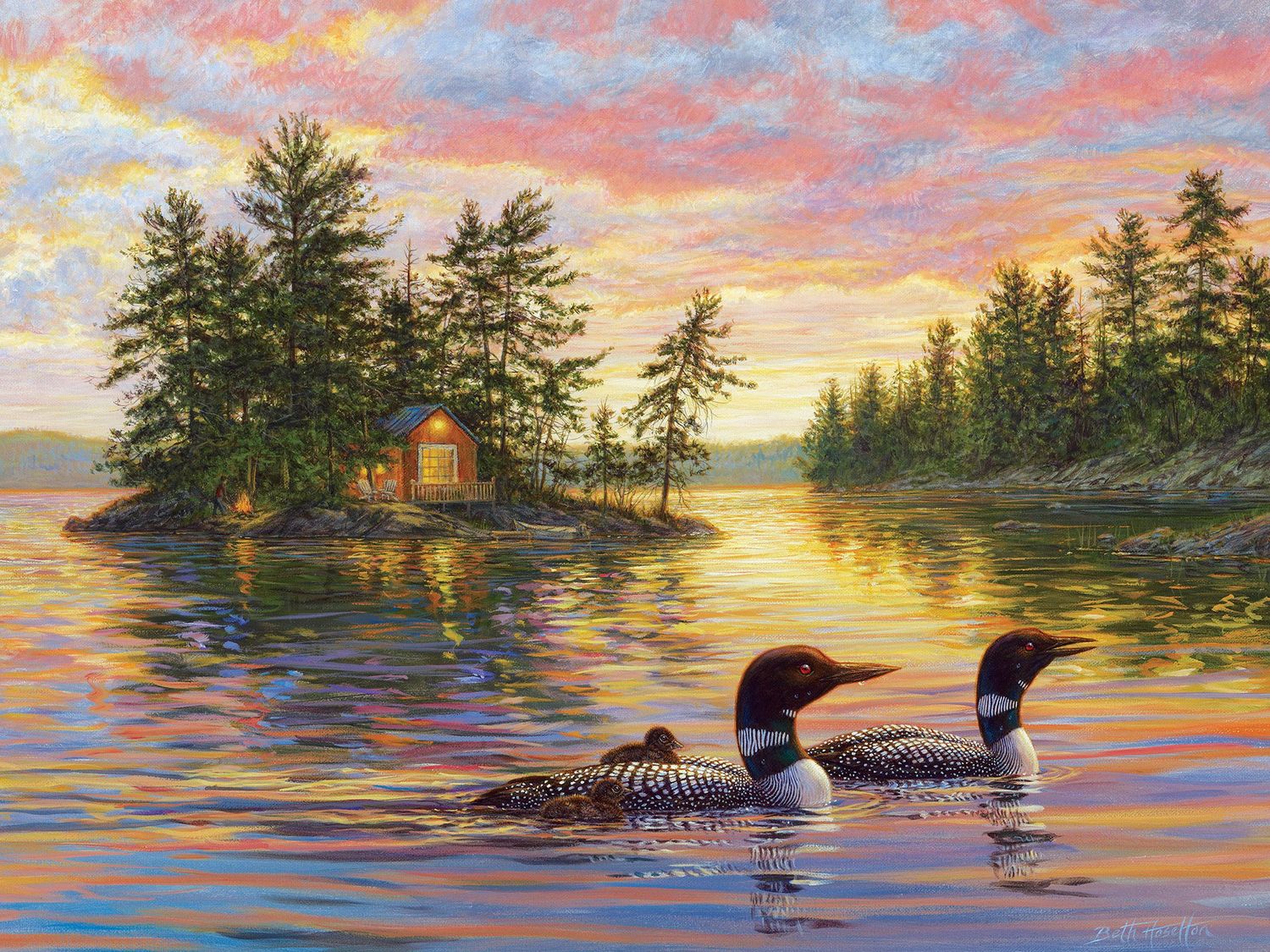 275 pcs - Tranquil Evening (Easy Handling)