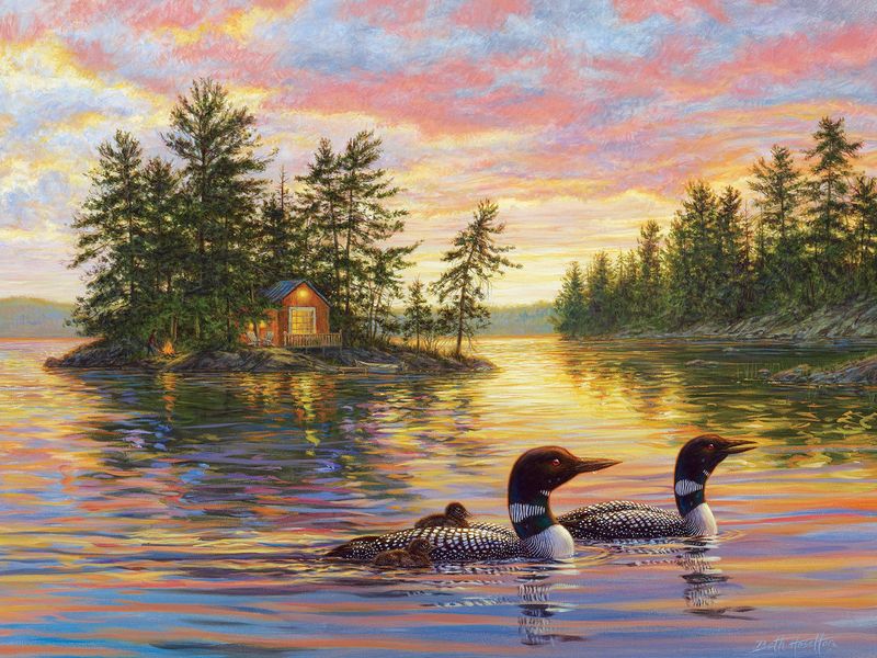275 pcs - Tranquil Evening (Easy Handling)