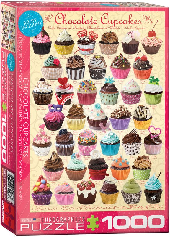 1000 pcs - Chocolate Cupcakes