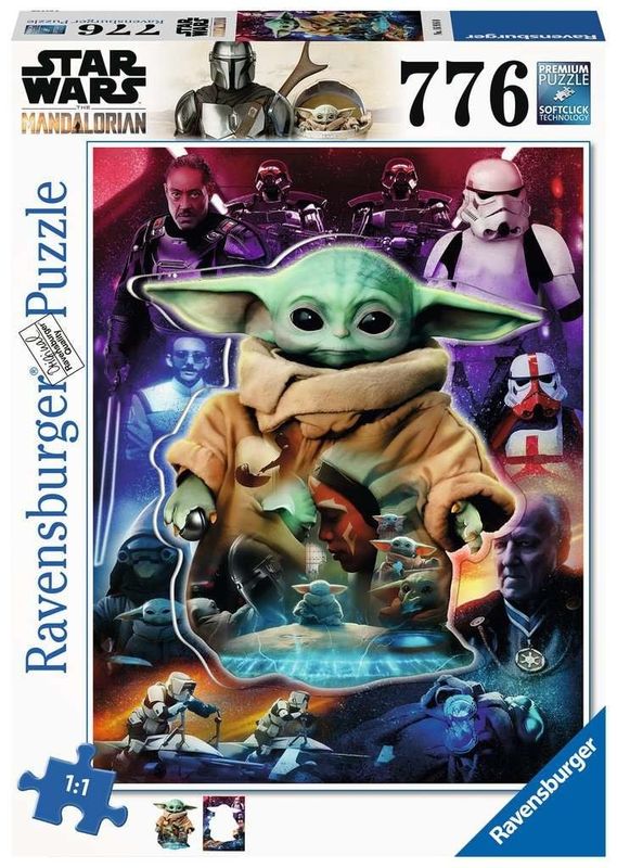 776 pcs - The Mandalorian: Grogu&#39;s Journey (Large Piece Format)