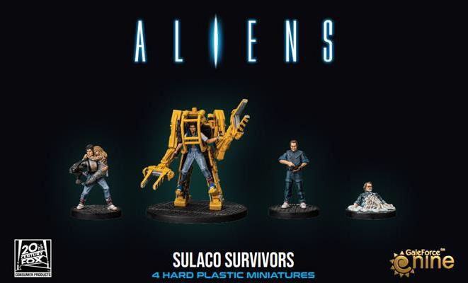 Aliens: Sulaco Survivors Miniature Set (Updated Set)