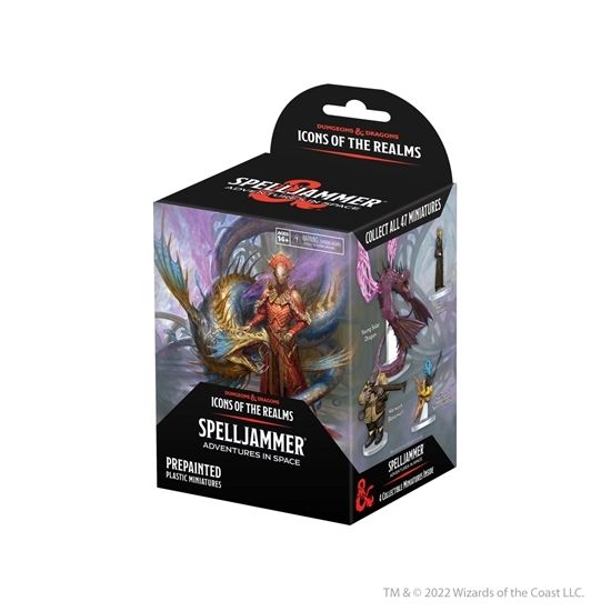 D&amp;D  Icons of the Realms: Miniature Booster - Spelljammer Adventures in Space