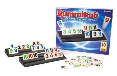 The Original Rummikub Large Numbers Edition