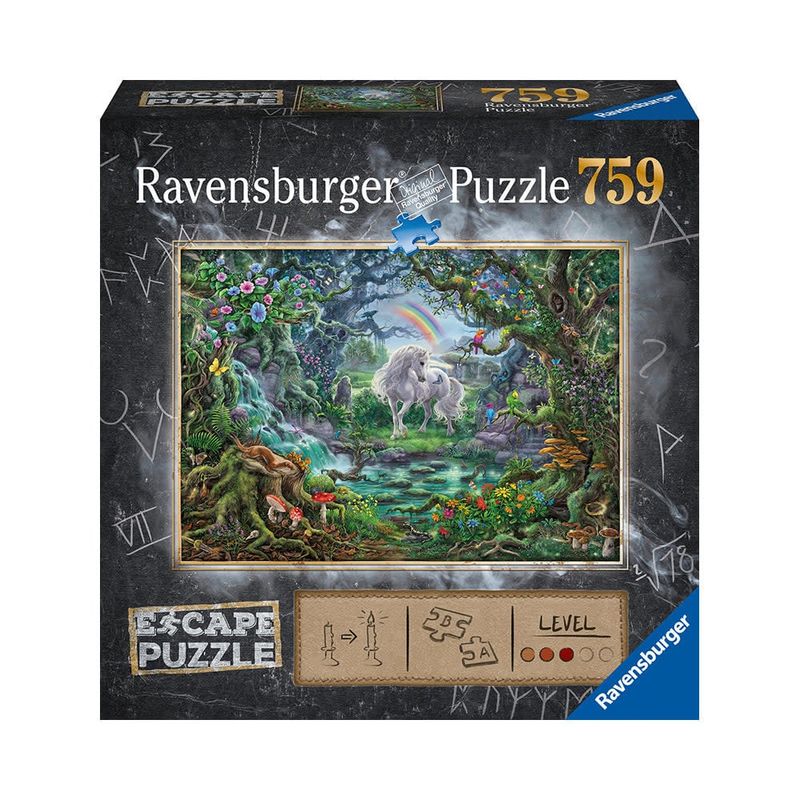 759 pcs - The Unicorn Escape Puzzle