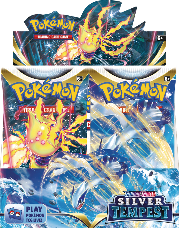 Pokemon TCG - Sword &amp; Shield: Silver Tempest Booster Box