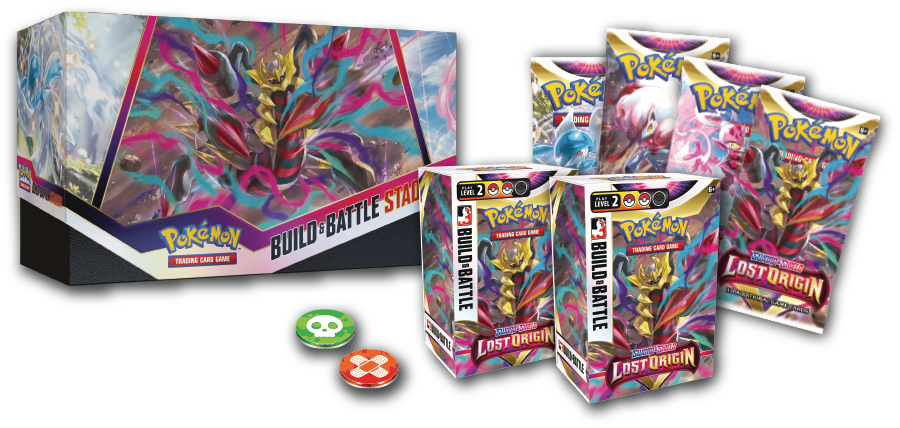 Pokemon TCG - Sword &amp; Shield: Lost Origin Build &amp; Battle Stadium