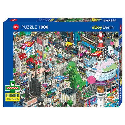 1000 pcs - Pixorama: Berlin Quest (eBoy)