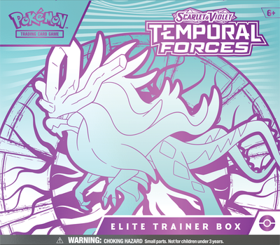 Pokemon TCG - Scarlet &amp; Violet: Temporal Forces Elite Trainer Box