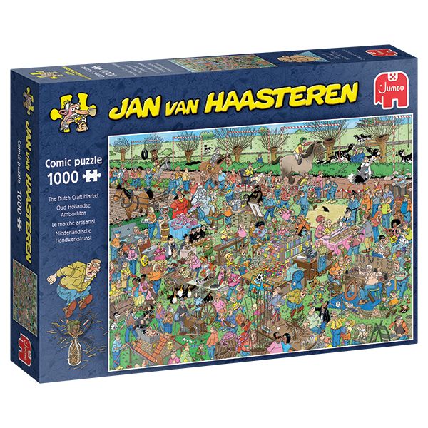 1000 pcs - Jan van Haasteren: The Dutch Craft Market