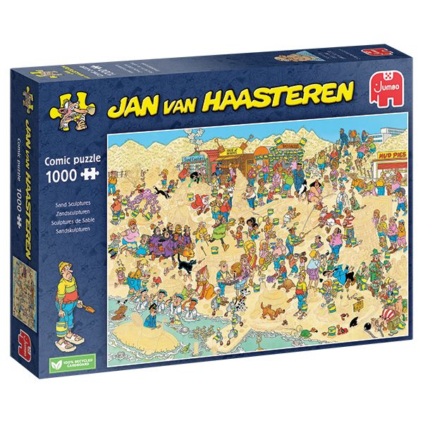 1000 pcs - Jan van Haasteren: Sand Sculptures