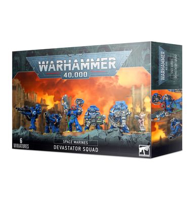 Warhammer 40K: Space Marines - Devastator Squad