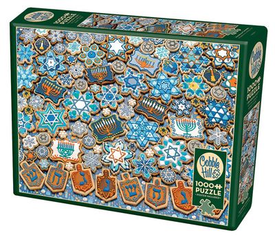1000 pcs - Hanukkah Cookies